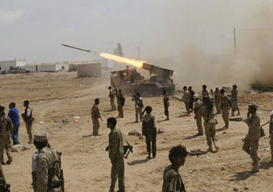 اشتباكات بين قوات الجيش اليمني وتنظيم القاعدة-ارشيفية